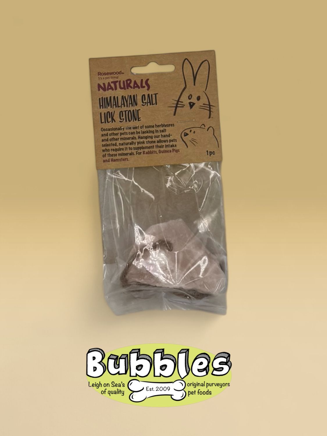Rosewood Naturals Himalayan Salt Lick Stone