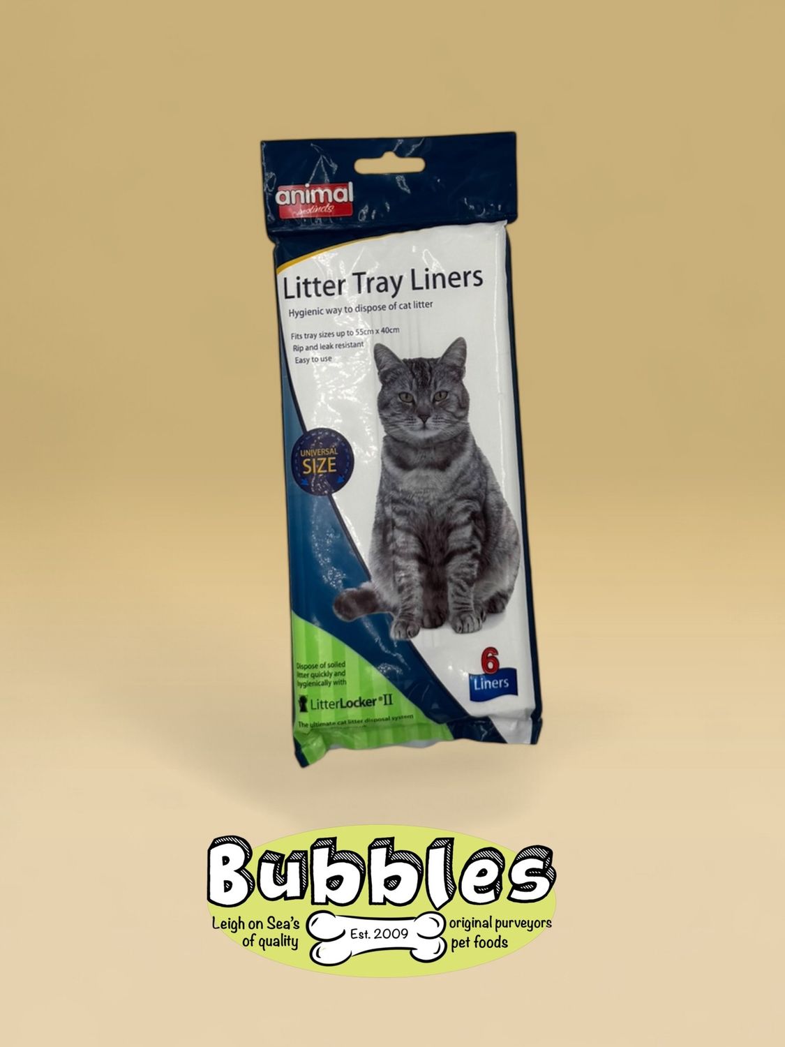 Animal Instincts Cat Litter Tray Liner Universal (55 x 40cm) (6pcs)