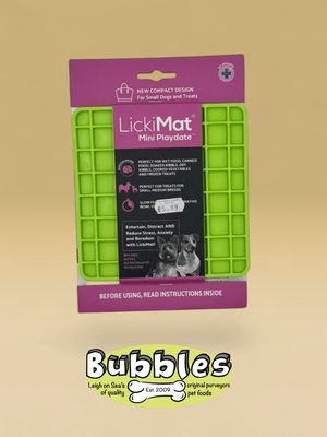 LickiMat Mini Playdate Dog (Green) (15cm)