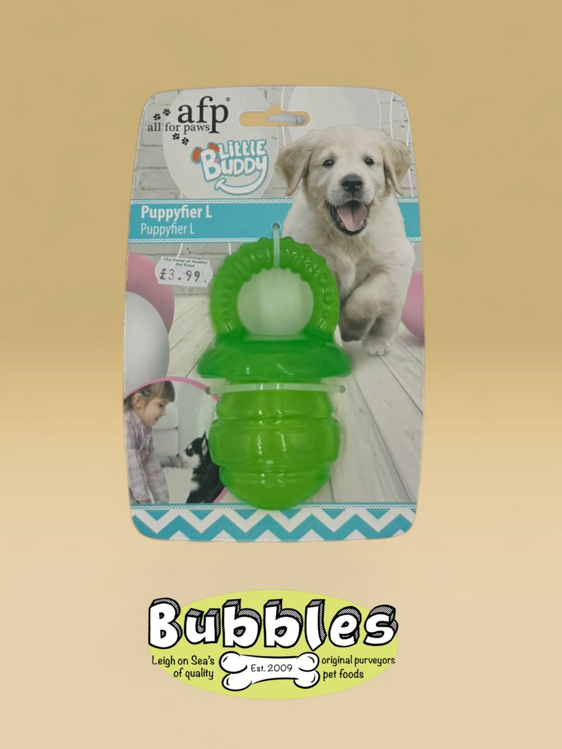 All For Paws Little Buddy Puppyfier (Large - Green)
