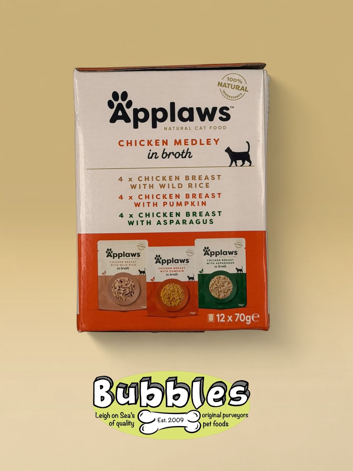 Applaws Cat Pouch Chicken Multipack (12 x 70g)
