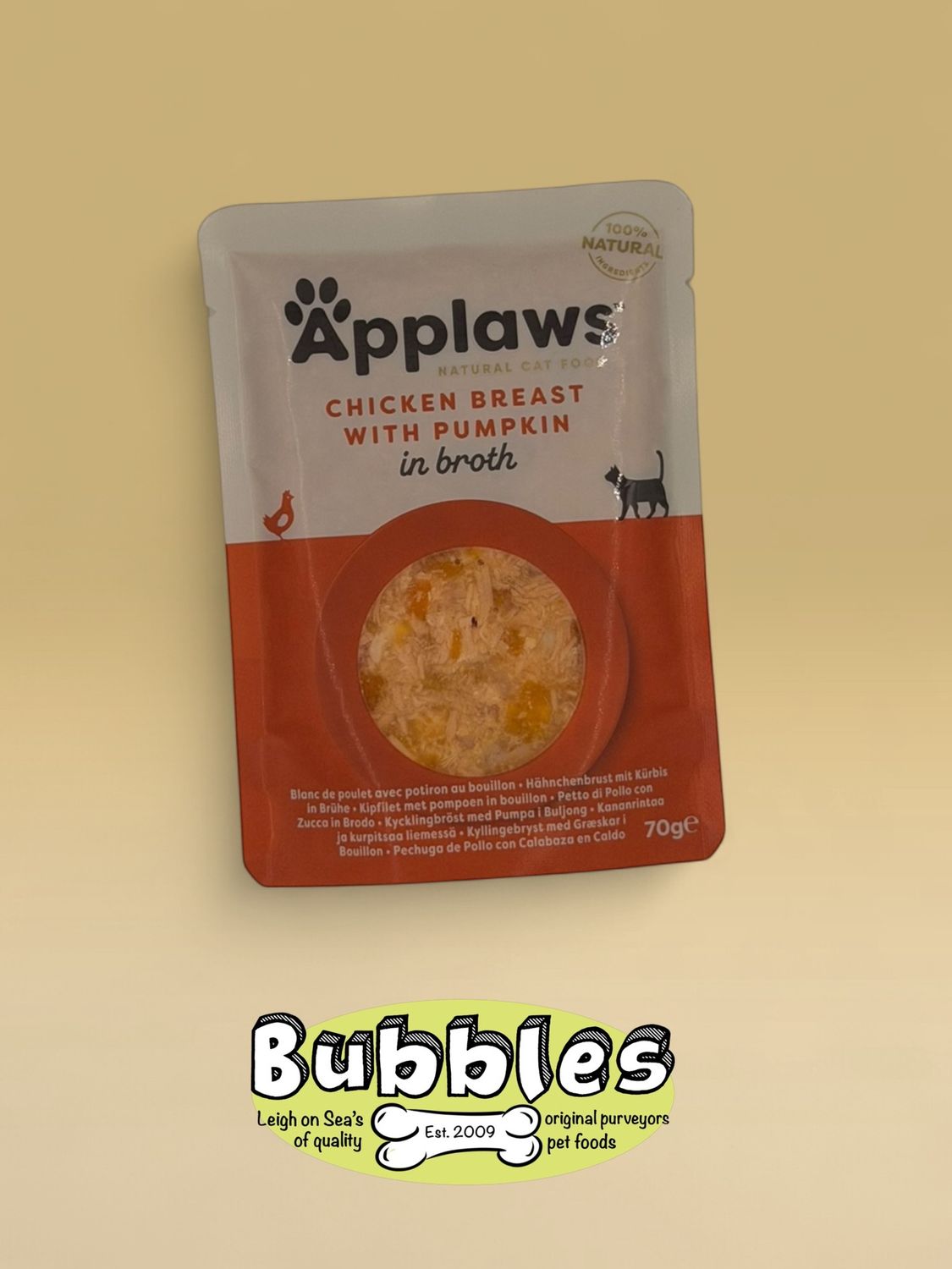 Applaws Cat Pouch Chicken Breast and Pumpkin (70g)