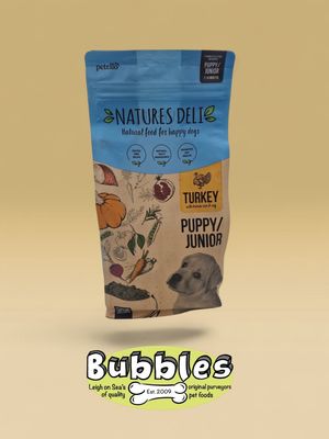 Natures Deli Puppy / Junior Turkey with Rice (2kg)