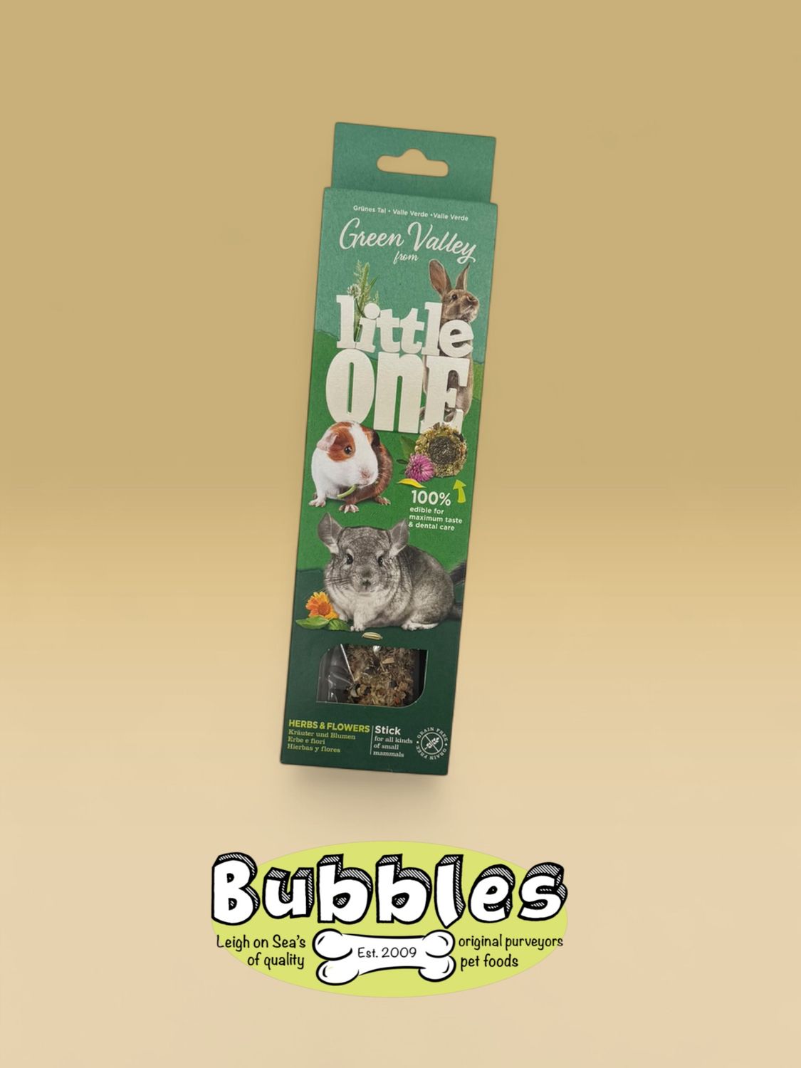 Little One Grain Free Stick for Pet Animals with Herbs (160g)