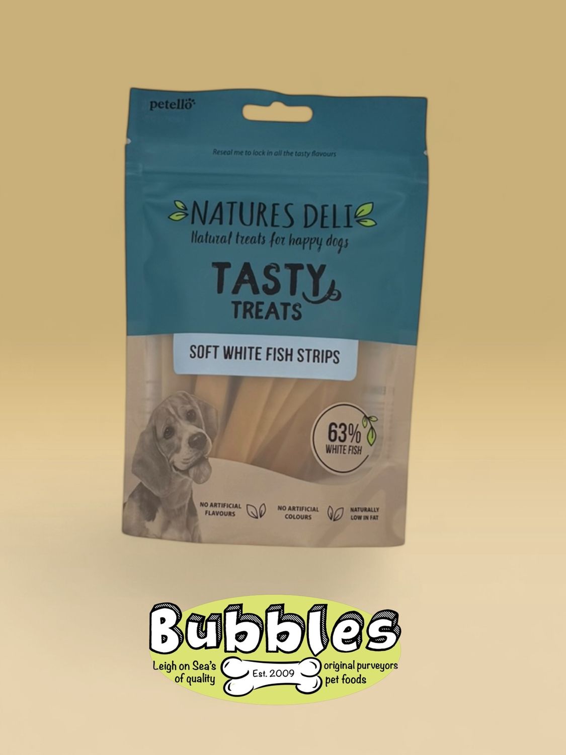 Natures Deli Ocean White Fish Strips (100g)