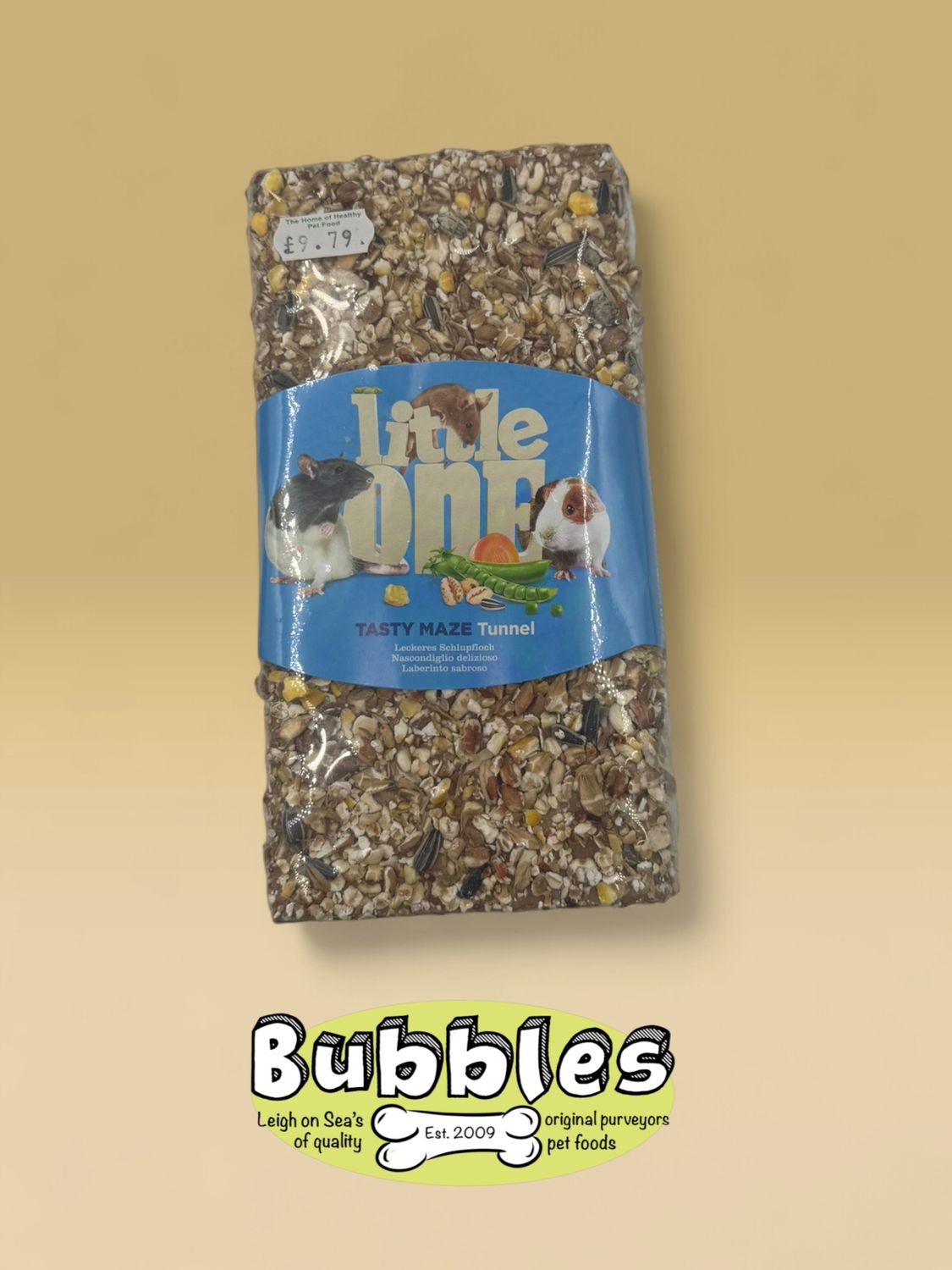 Little One Tunnel Treat-Toy for Guinea Pigs, Rats and Others (Medium) (1pc)