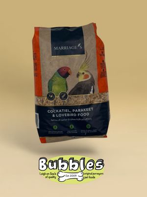 Marriages Cockatiel Parakeet Lovebird Food (1kg)