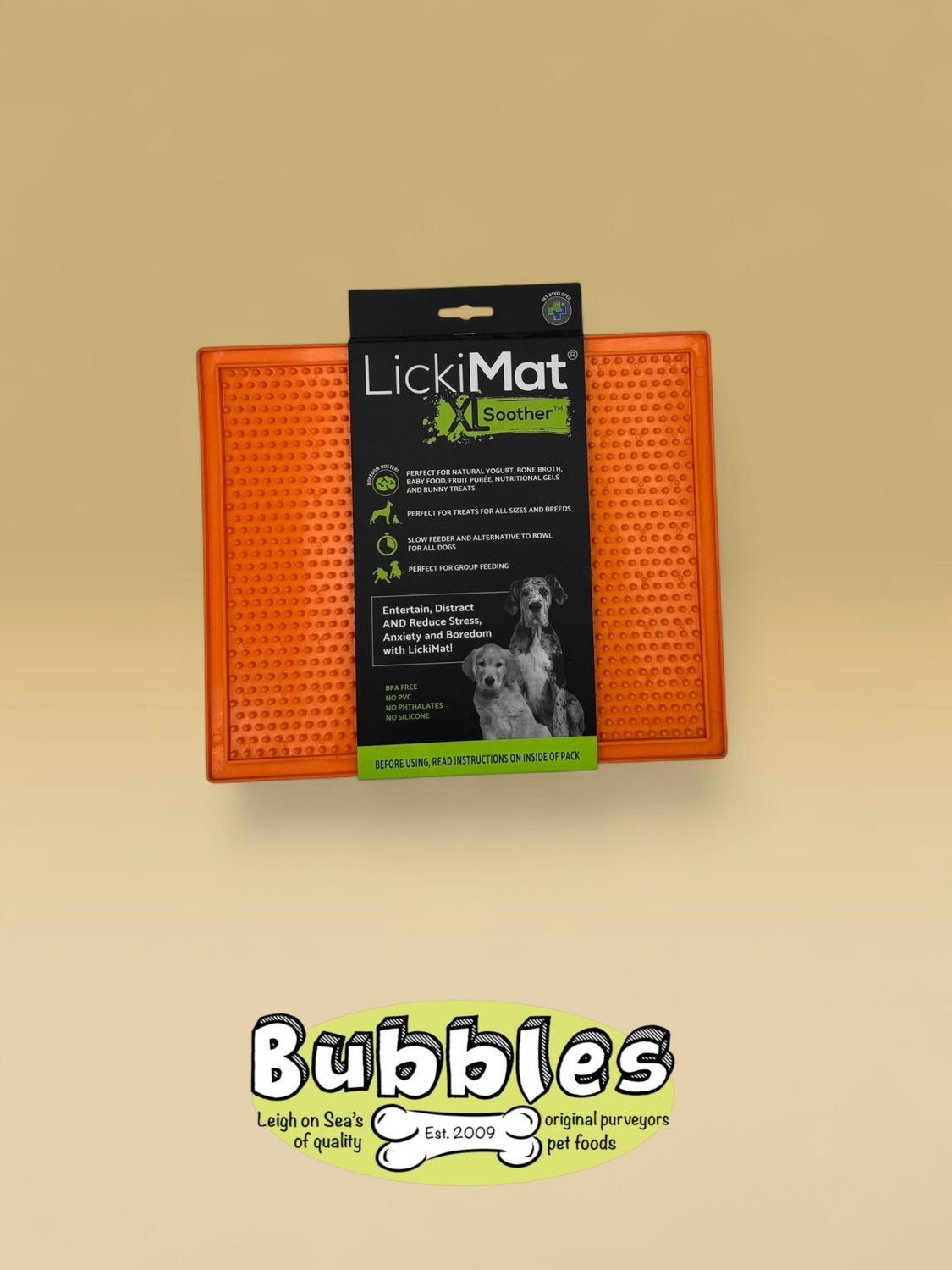 LickiMat XL Soother (Orange) (30cm)