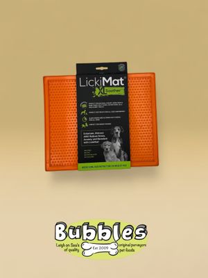 LickiMat XL Soother (Orange) (30cm)