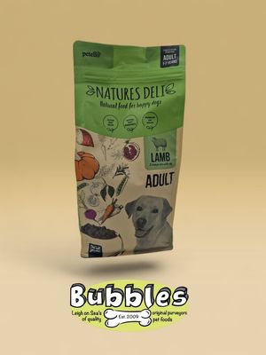 Natures Deli Adult Lamb and Rice (2kg)