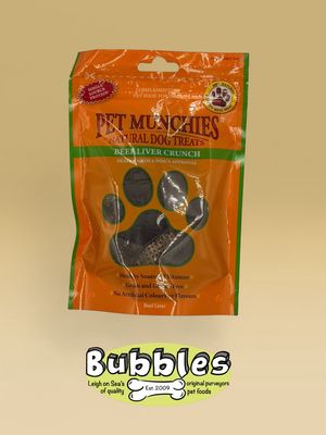 Pet Munchies Beef Liver Crunch (90g)