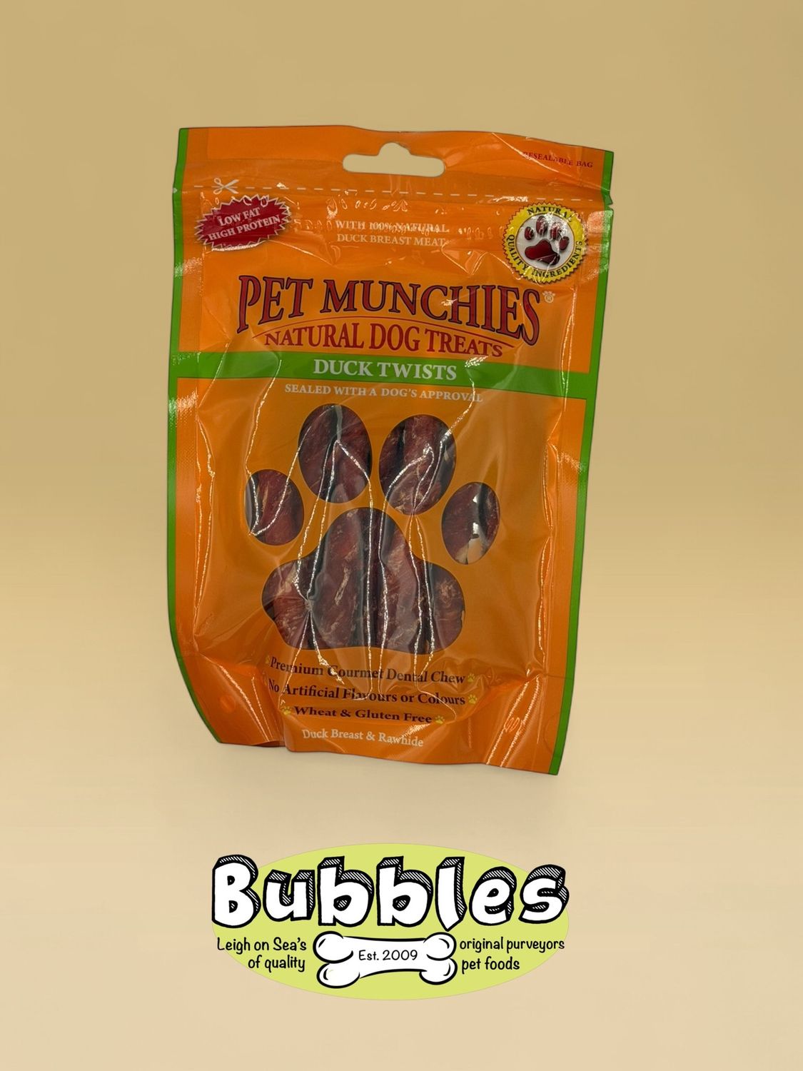 Pet Munchies Duck Twists (80g)