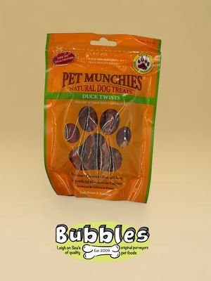 Pet Munchies Duck Twists (80g)