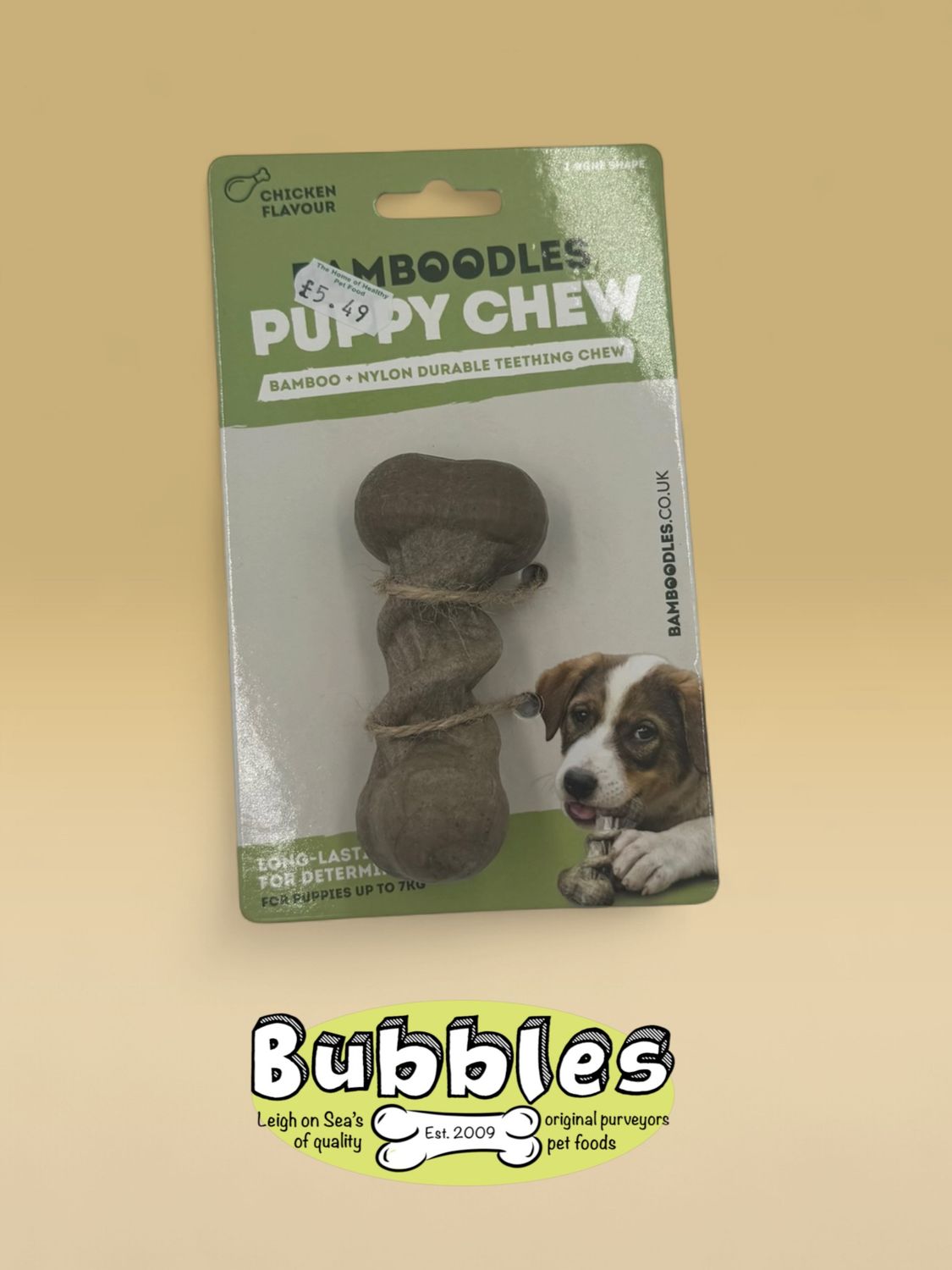 Bamboodles Puppy I Bone
