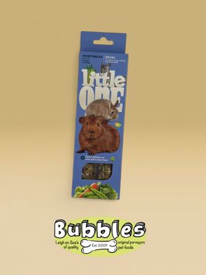 Little One Sticks for Guinea Pigs, Rabbits and Chinchillas with Vegetables (2 x 60g)