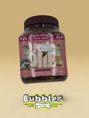 Little One Mealworms Snack for Omnivores and Small Mammals (70g)