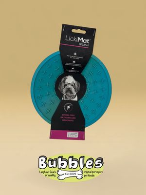 LickiMat Splash Bowl (Turquoise) (19cm)