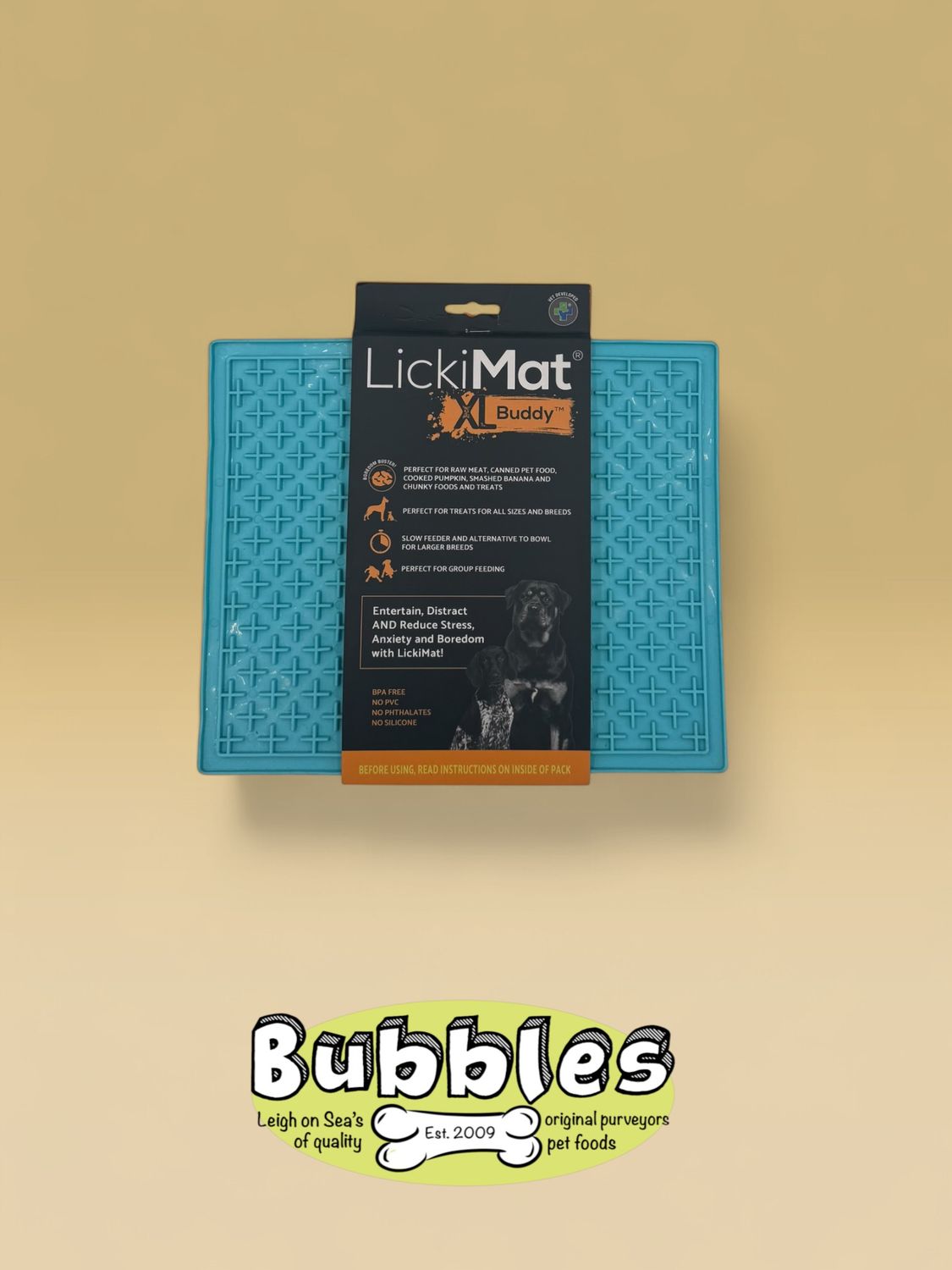 LickiMat XL Buddy (Turquoise) (30cm)