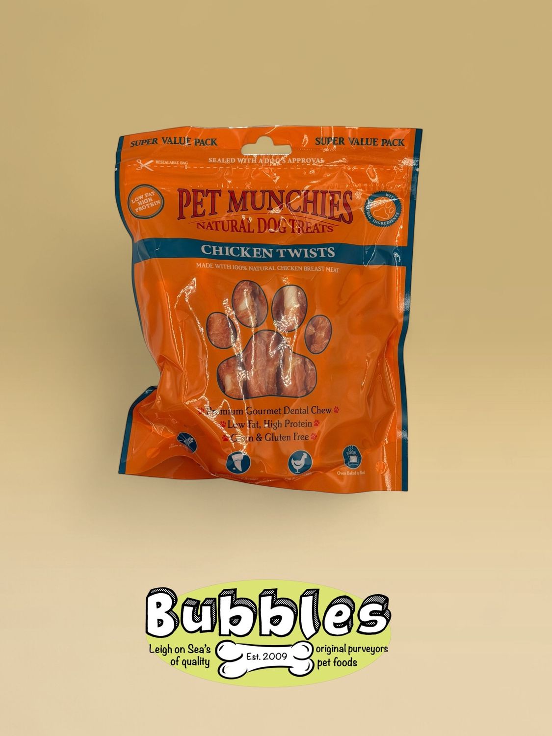Pet Munchies Chicken Twists (290g)