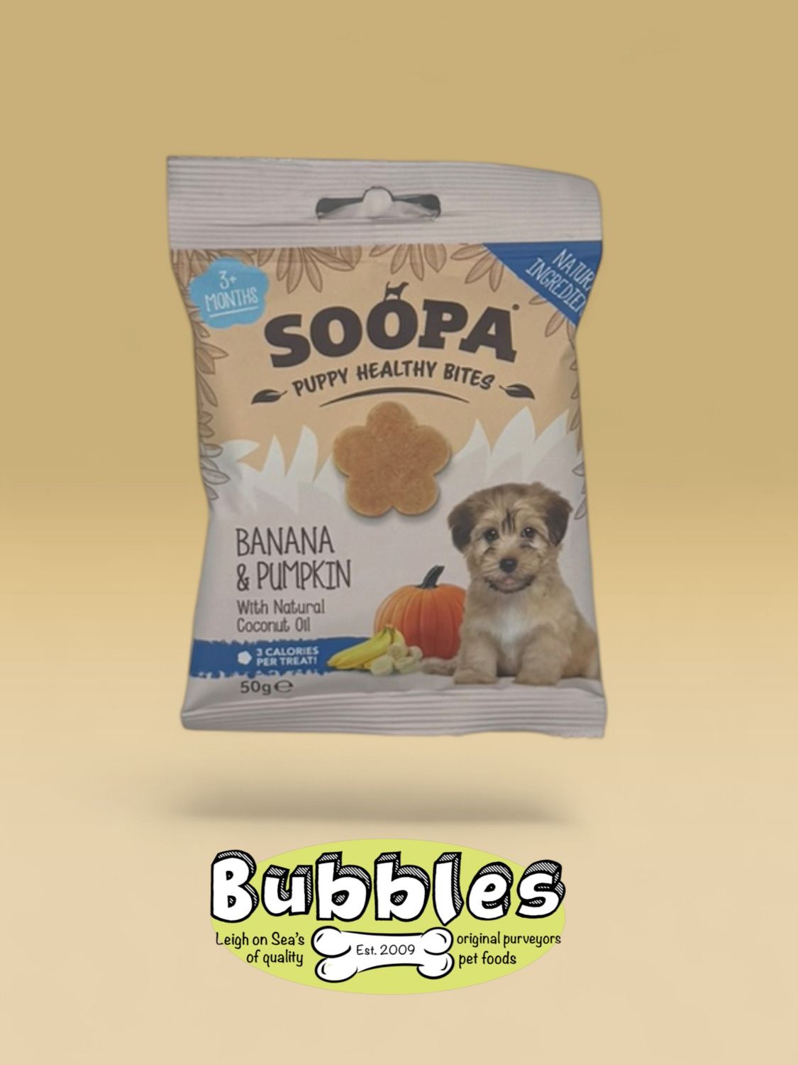 Soopa Banana &amp; Pumpkin Puppy Bites
