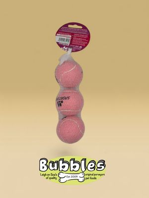 Sportspet Tennis Ball (Pink) (3pc)