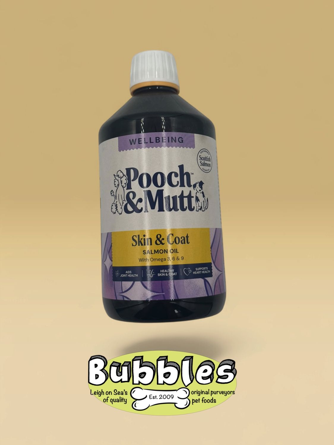 Pooch and Mutt Salmon Oil (500ml)