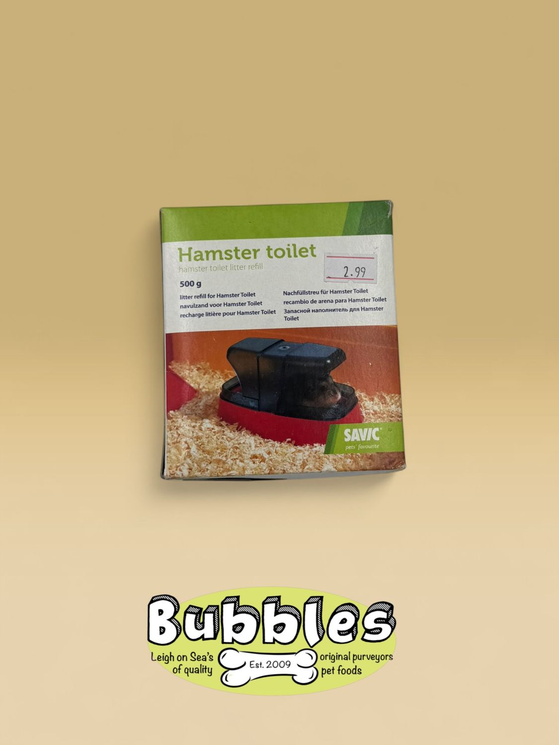 Savic Litter Refill For A Hamster Closet (500g)