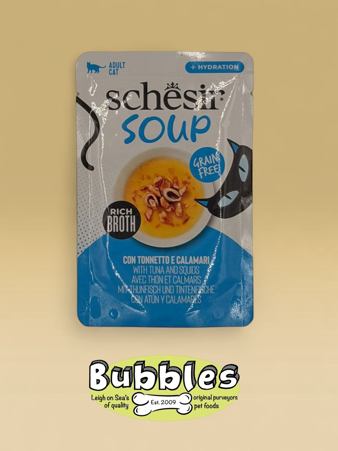 Schesir Soup Tuna with Squid Complements (40g)