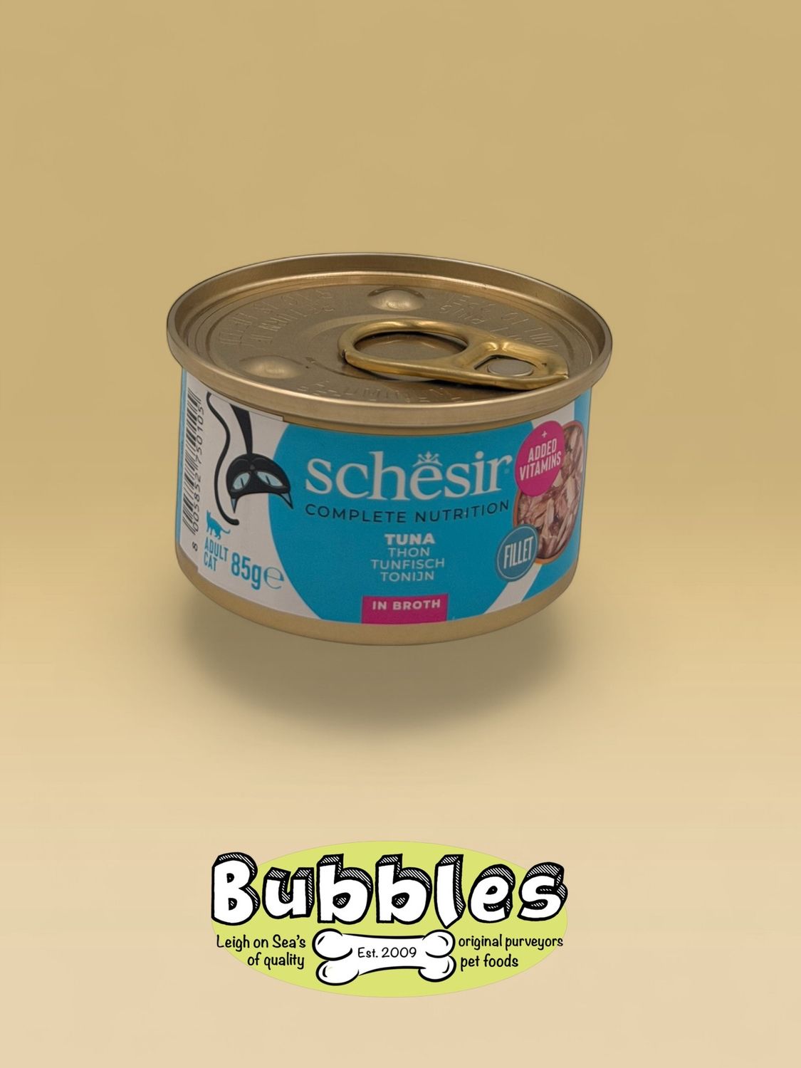 Schesir Tuna In Broth Complete and Balanced (85g)