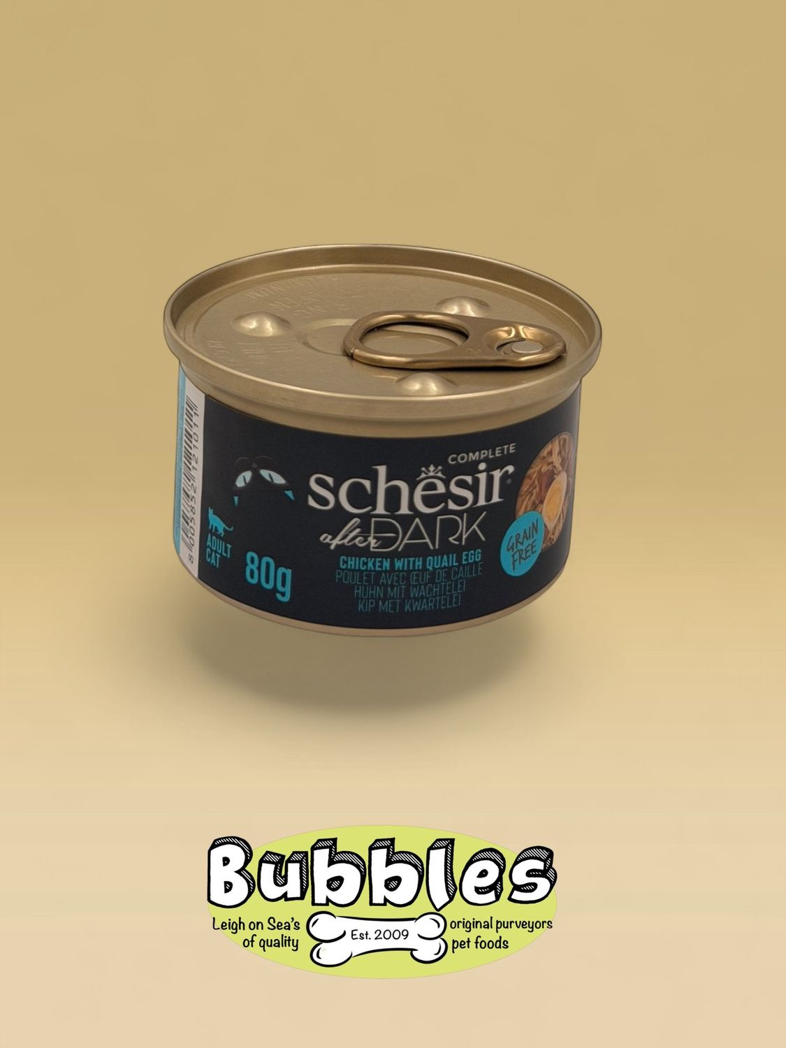 Schesir After Dark Wholefood Adult Cat Chicken &amp; Egg (80g)