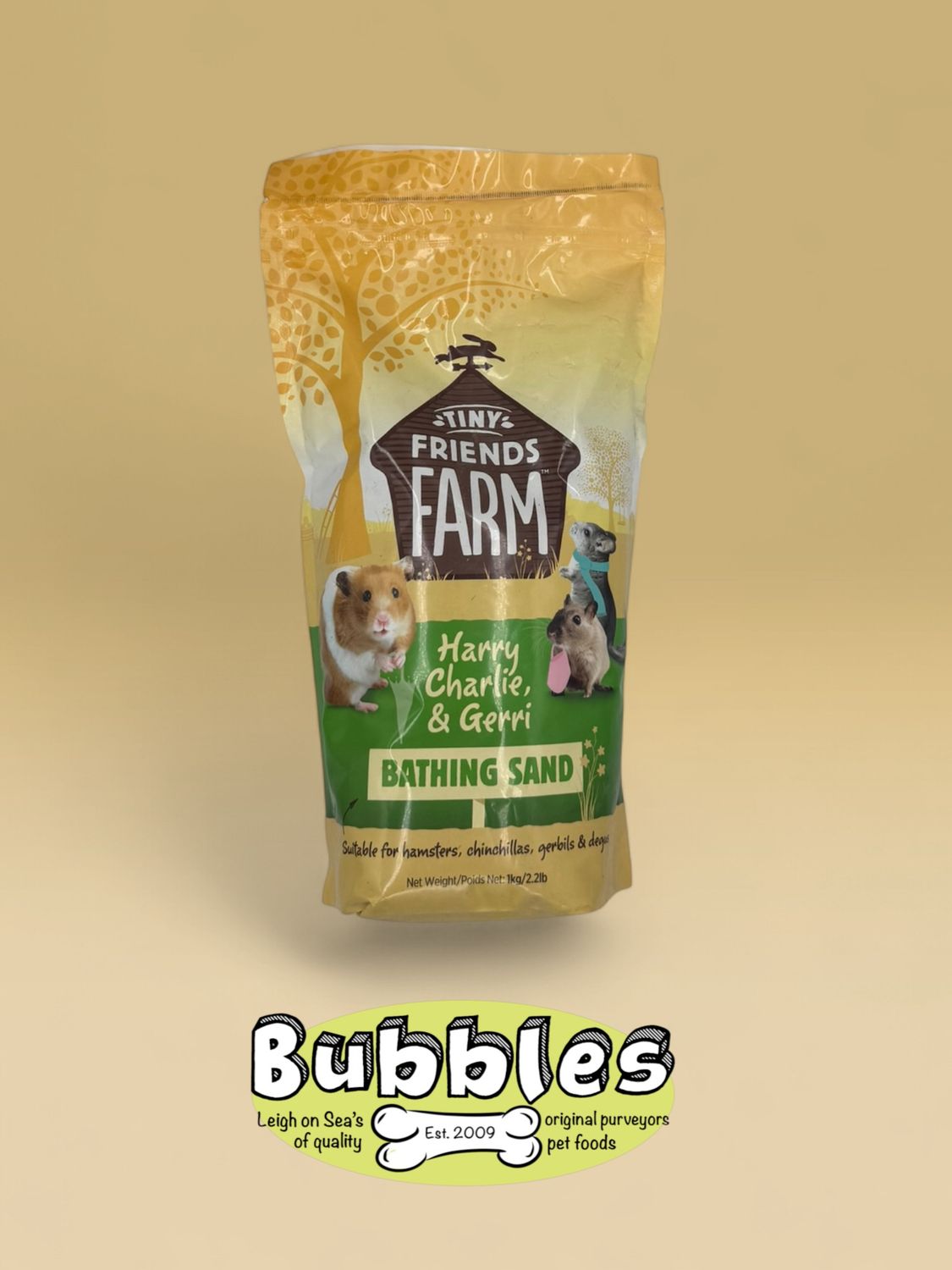 Charlie Chinchilla Bathing Sand (1kg)