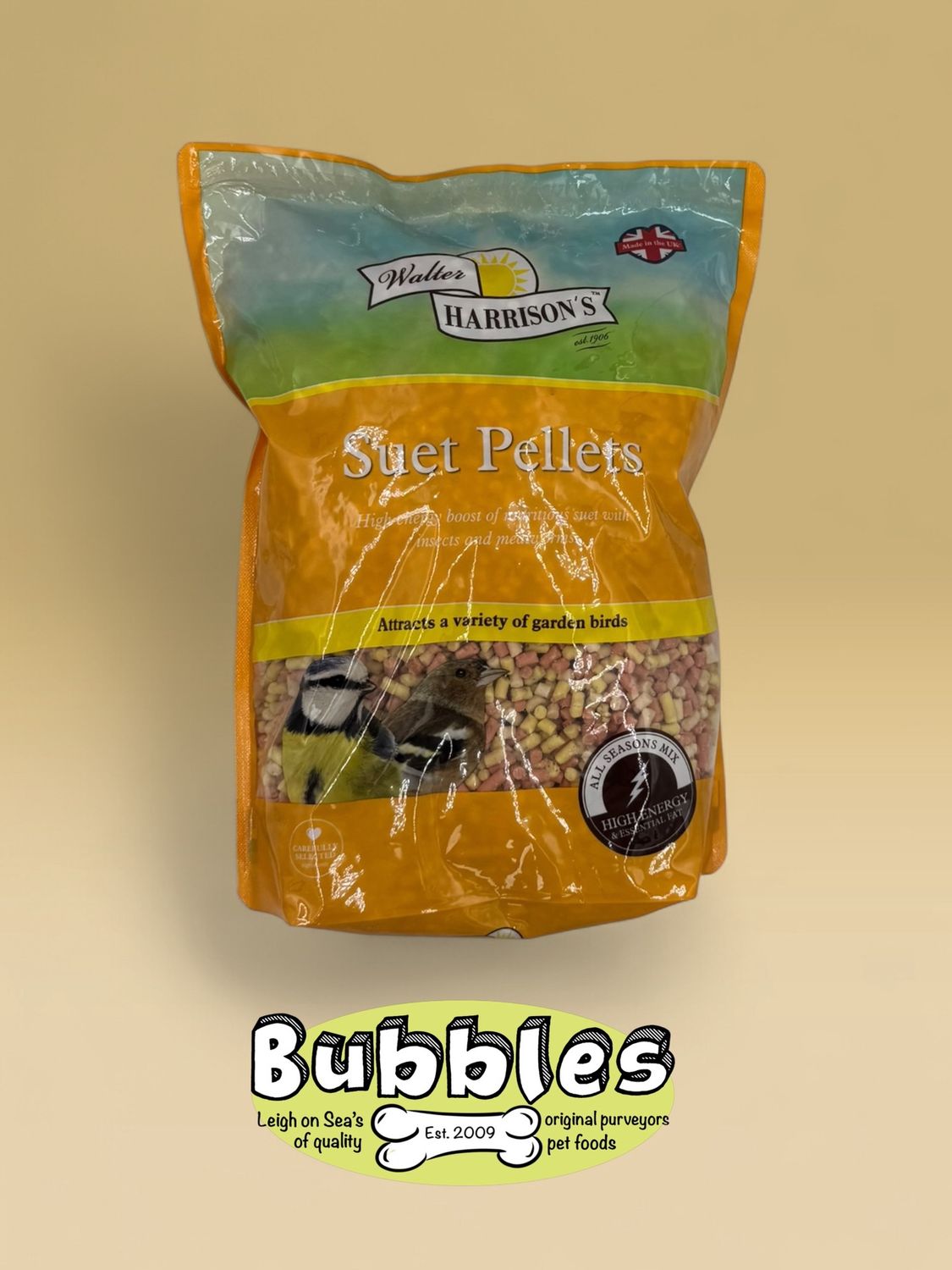 Harrisons Suet Pellets Variety Pouch (2kg)