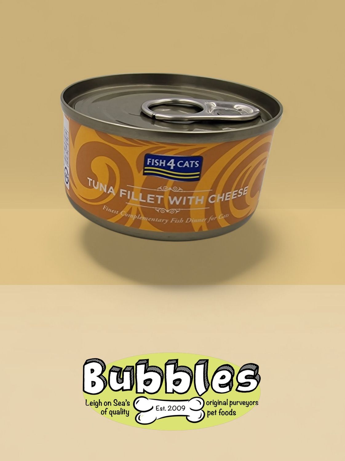 Fish4Cats Finest Tuna Fillet With Cheese (70g)