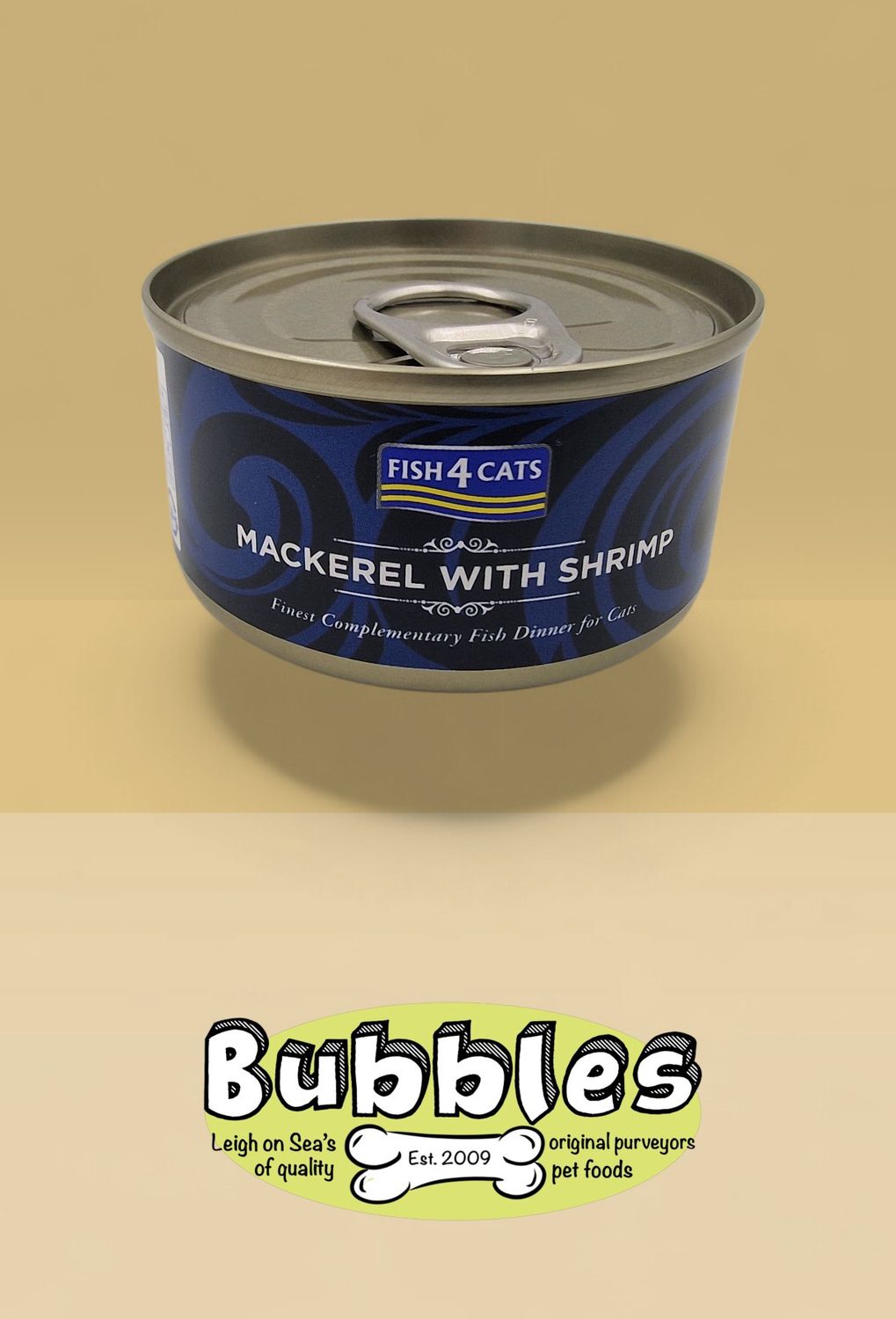 Fish4Cats Finest Mackerel With Shrimp (70g)