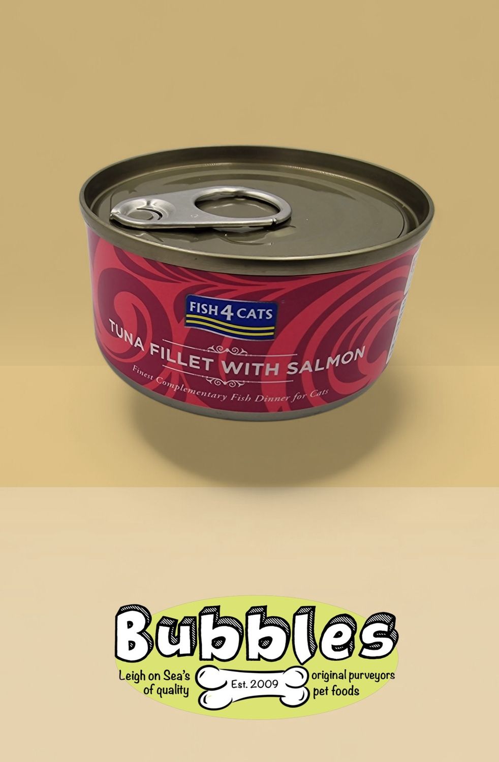 Fish4Cats Finest Tuna Fillet With Salmon (70g)