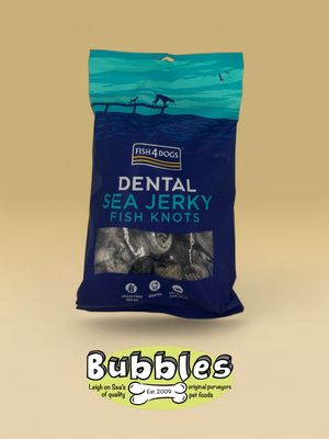 Fish4Dogs Dental Sea Jerky Fish Knots (500g)