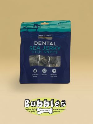 Fish4Dogs Dental Sea Jerky Fish Knots (100g)