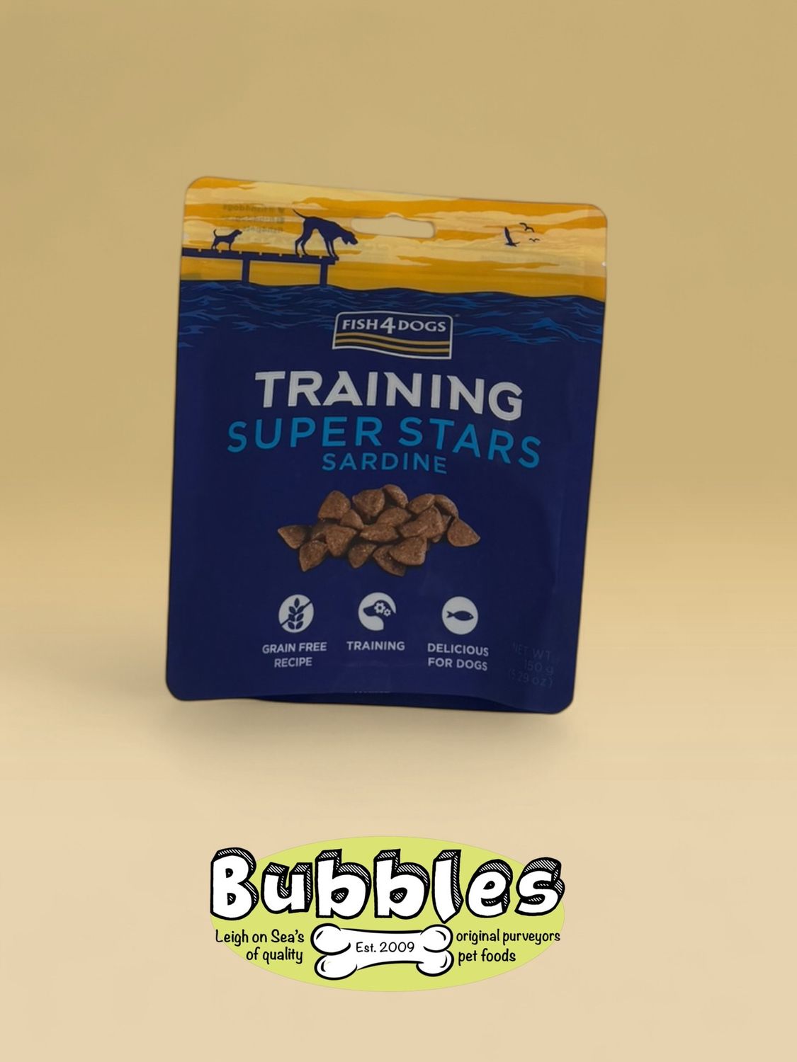 Fish4Dogs Training Superstars Sardine (150g)