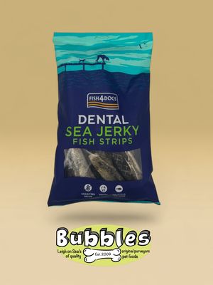 Fish4Dogs Dental Sea Jerky Fish Strips (500g)
