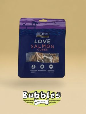 Fish4Dogs Love Salmon Cubes (85g)