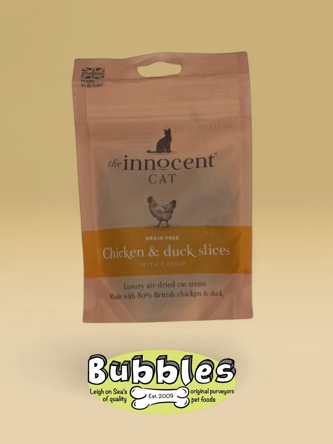 The Innocent Cat Chicken and Duck Slices (70g)