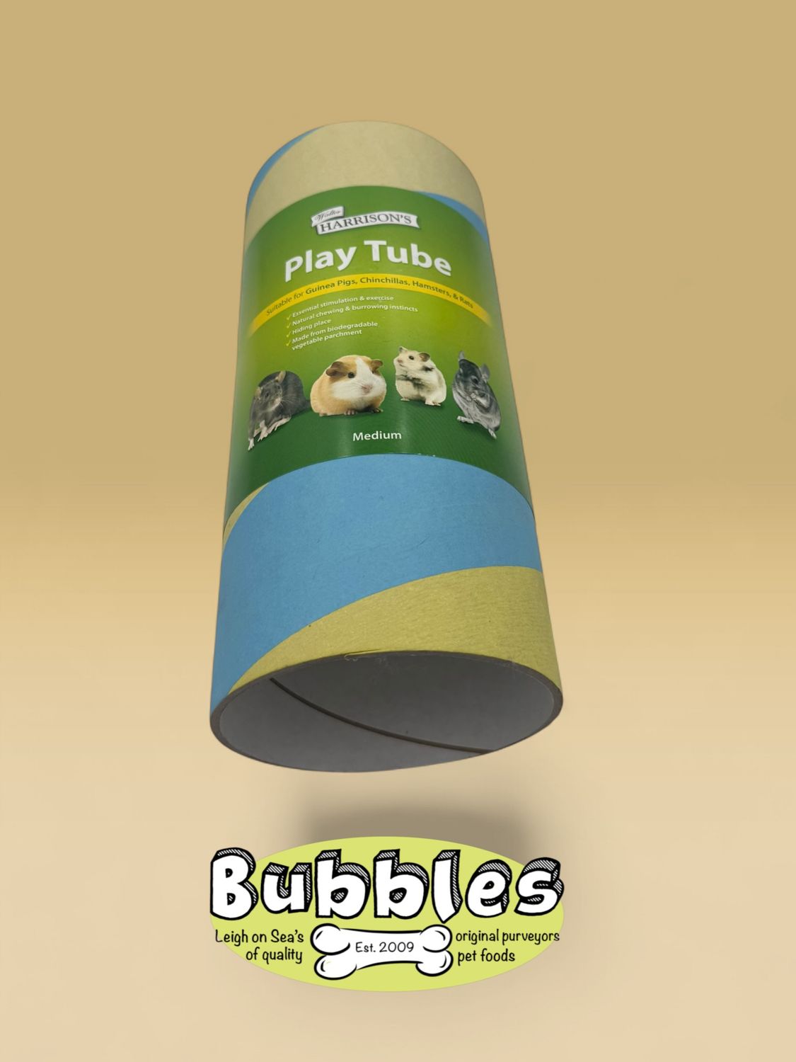 Harrisons Small Animal Play Tube Medium (100mm)
