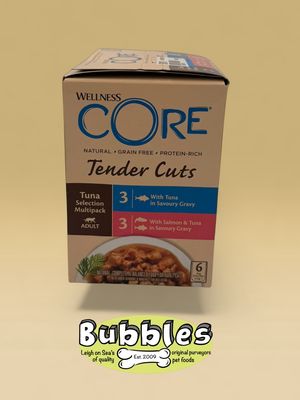 Wellness CORE Cat Wet Adult Tender Cuts Tuna Selection Multipack (6 x 85 g)