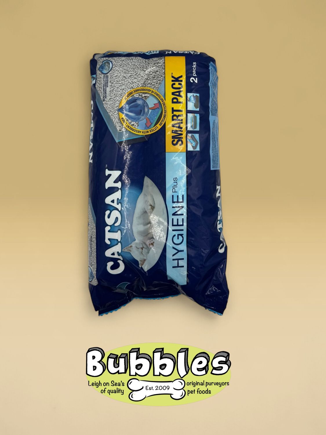Catsan Smart Pack Cat Litter (4L) (2pc)