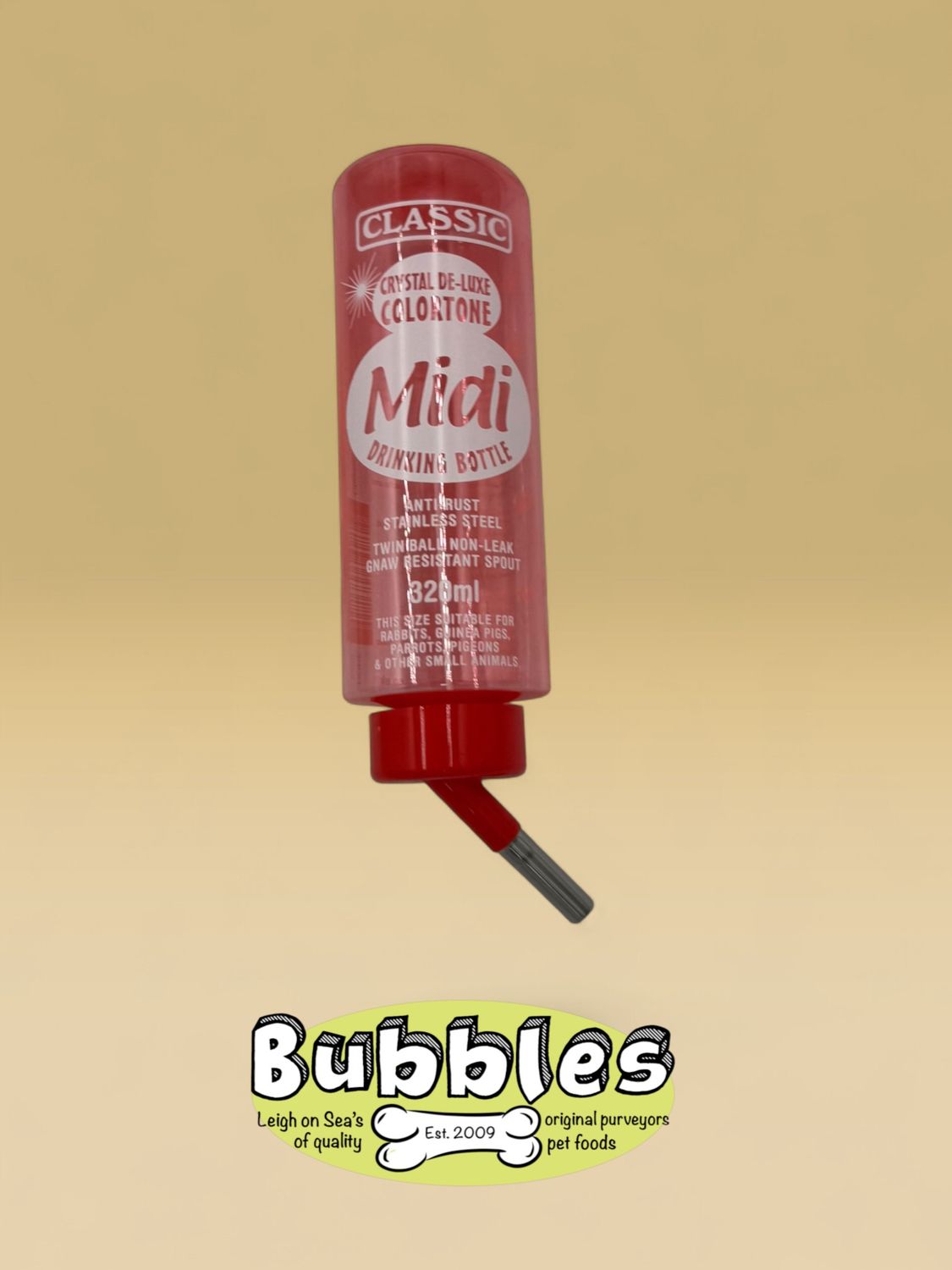Classic De Luxe Colortone Rabbit Bottle (320ml)