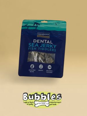 Fish4Dogs Dental Sea Jerky Fish Tiddlers (115g)