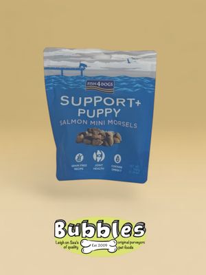 Fish4Dogs Support+ Puppy Joint Health Salmon Morsels (150g)