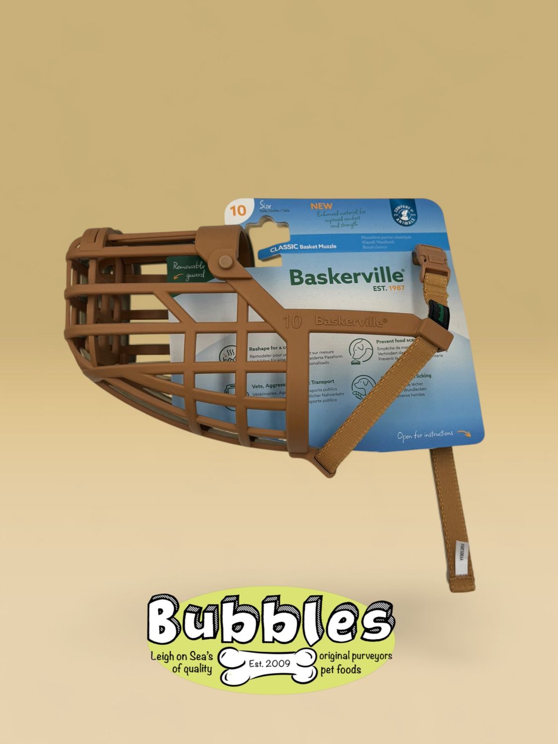 CoA Baskerville Classic Basket Muzzle (Size 10)