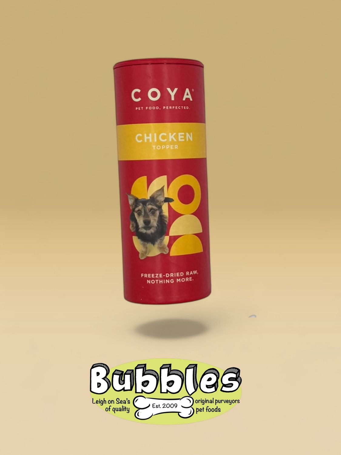 Coya Adult Dog Topper - Chicken (50g)