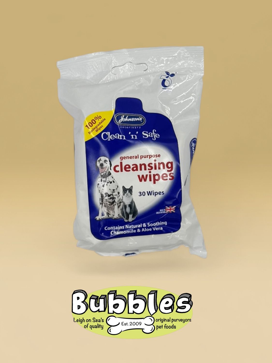 JVP Cleansing Wipes - Sachet